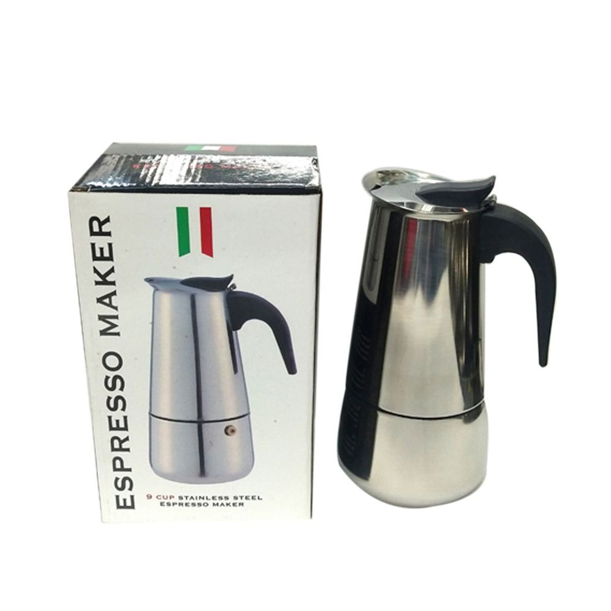ICHIMATSU - Cafetera Italiana Acero P-6 Tazas - Ichimatsu