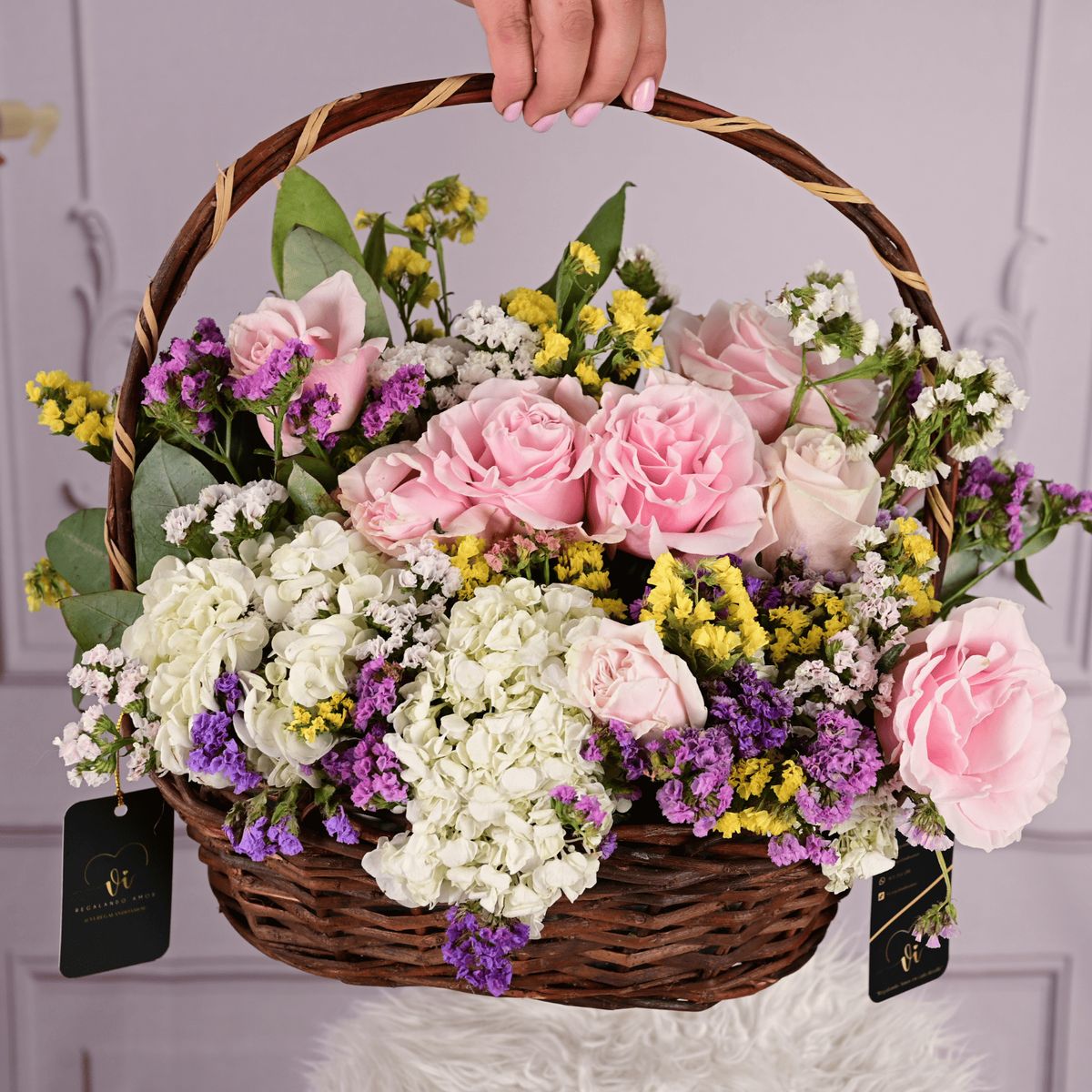 GENERICO - Canasta de Jardin - Canasta de Flores