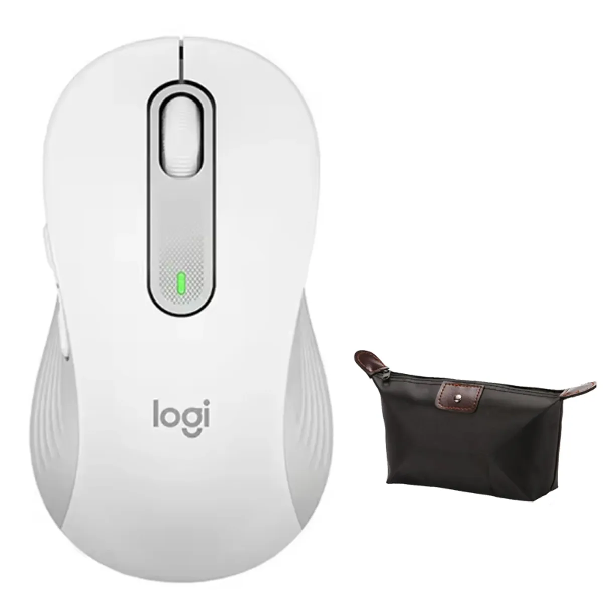 LOGITECH - Mouse Gamer Inalambrico Logitech M650 Vertical - Blanco y Estuche