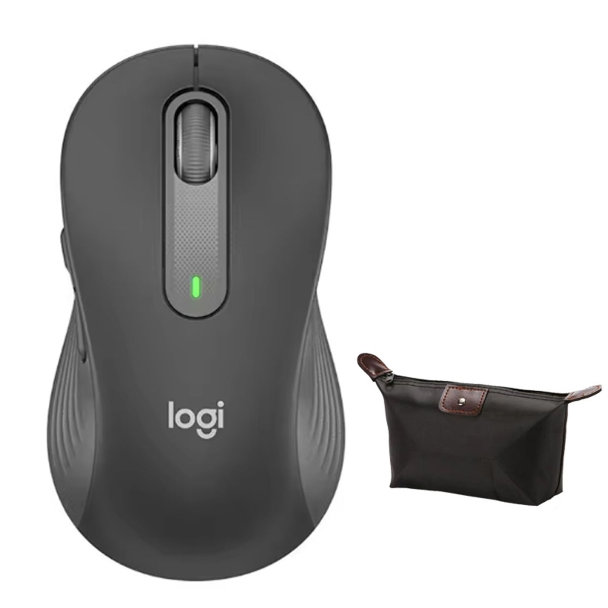LOGITECH - Mouse Gamer Inalambrico Logitech M650 Vertical - Negro y Estuche