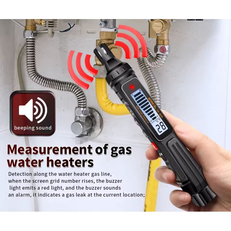 GENERICO - DETECTOR DE FUGAS DE GAS COMBUSTIBLE LAPICERO