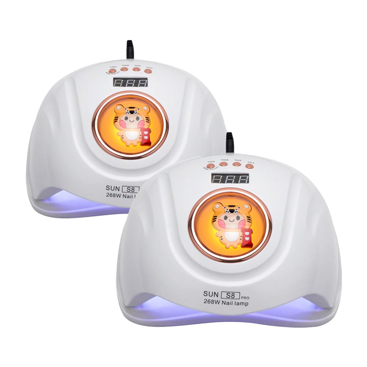 GENERICO - Cabina De Secado Solar LedUv S8 Pro 268W 2 En 1 2Uni