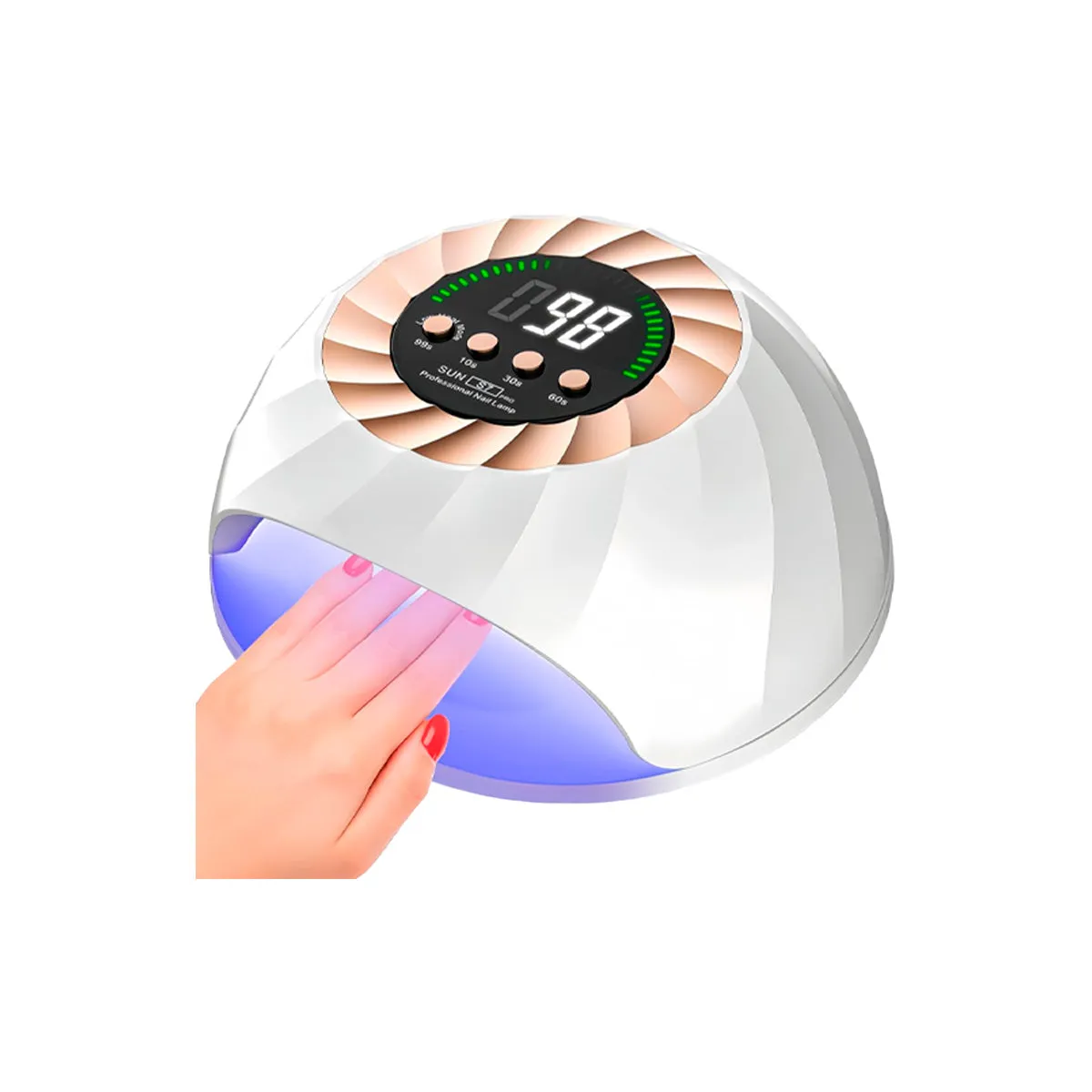 GENERICO - Lámpara Sun S7 268W Secado LedUv Profesional