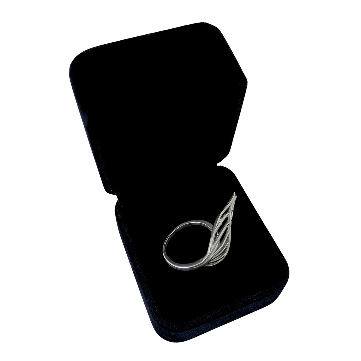 GENERICO - Anillo Sortija Mujer Alas Ángel Joya Regalo Mamá Plata 950