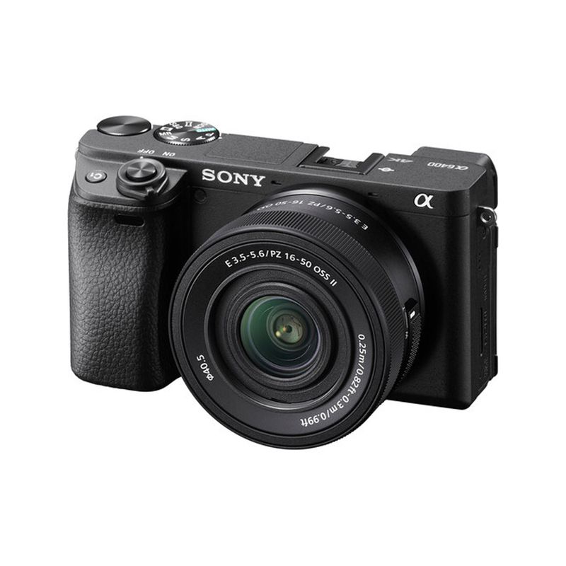SONY - Camara Sony A6400 + E 16-50mm II 2da Version Gratis Estuche