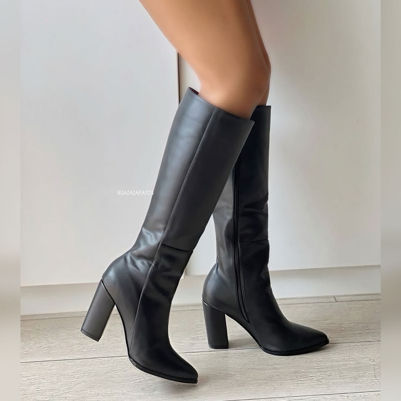 GENERICO - BOTA PARA MUJER NEGRO REINA