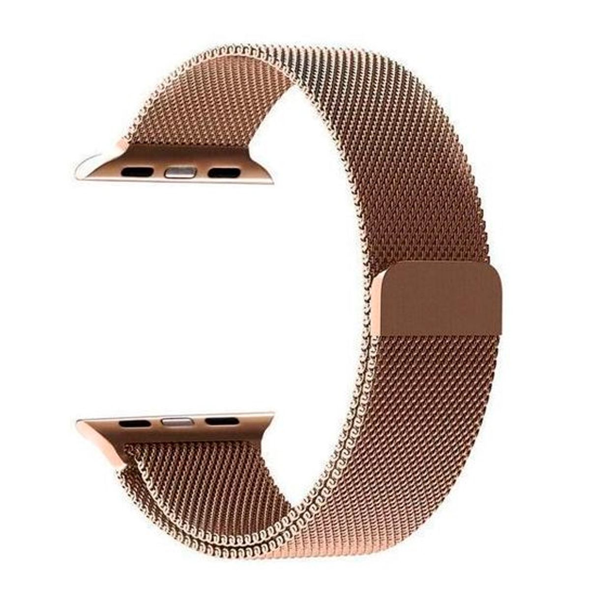 GENERICO - Correa Milanese Imantada Para Apple Watch 38mm - Rosa Gold
