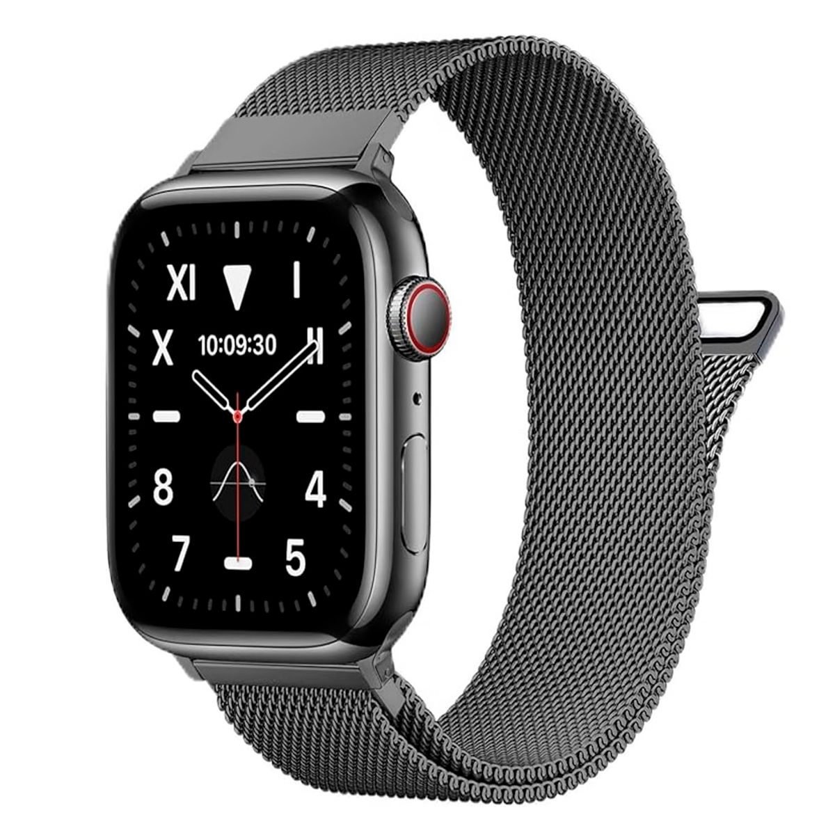 GENERICO - Correa Milanese Imantada Para Apple Watch 49mm Gris