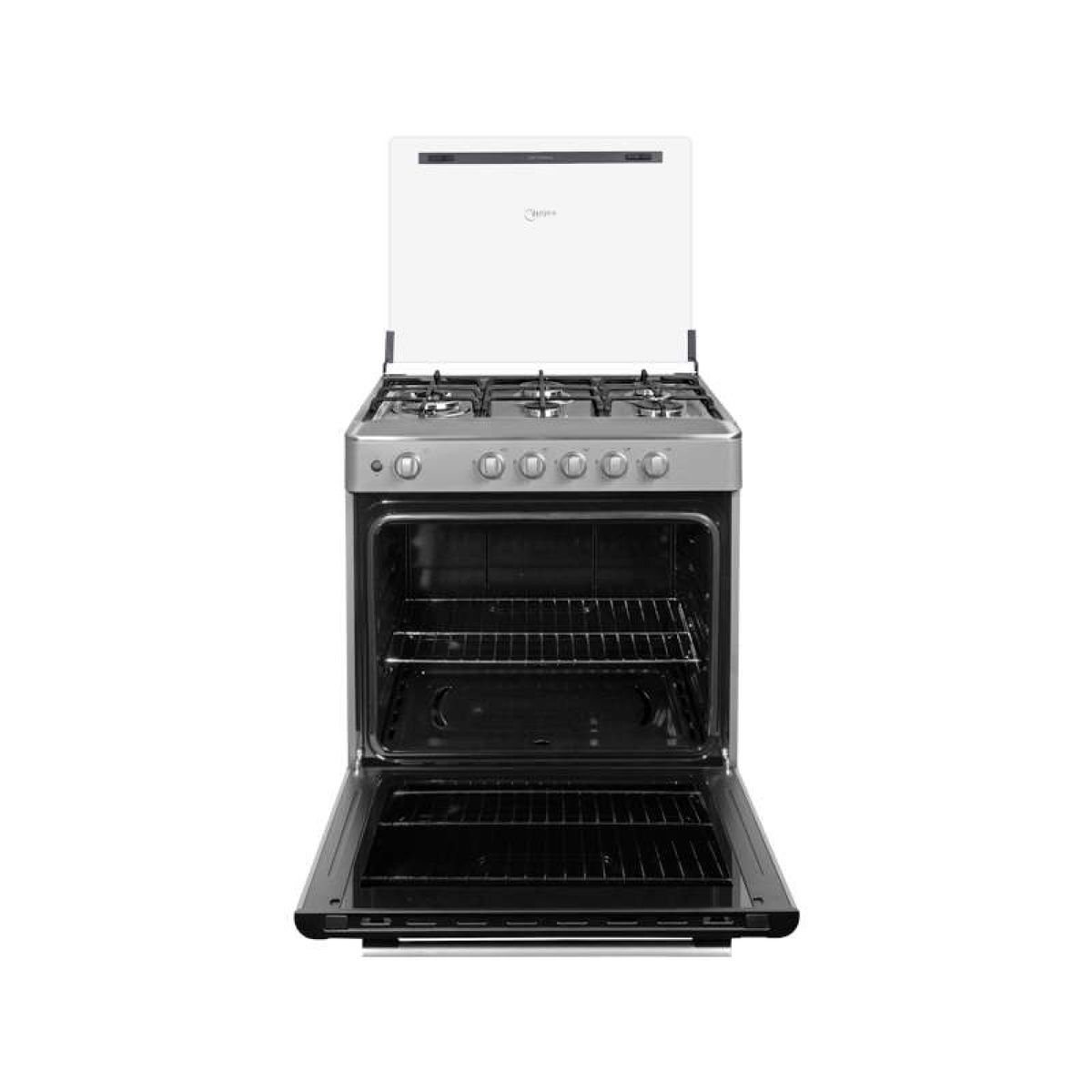 MIDEA - Cocina a Gas Midea Venus 30” 5 Quemadores Negra con Horno