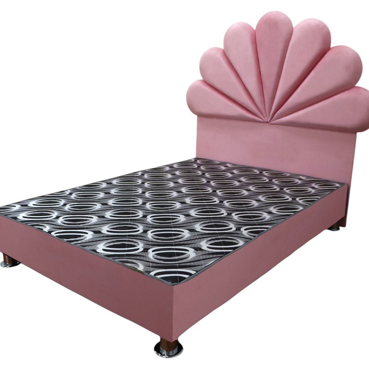 MUEBLES MACRUMO - Cama Coral 15Plazas - Rosado