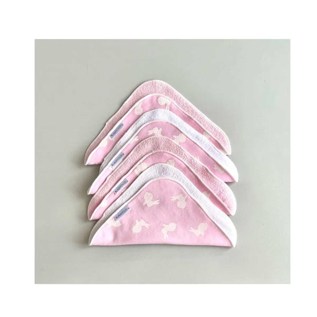 BLAUHOUSE - Babita para Bebe de Algodón Reverso Felpa x4