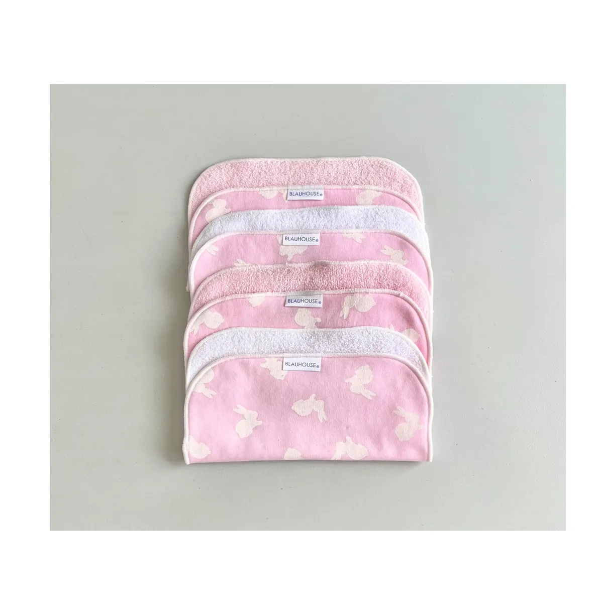 BLAUHOUSE - Babita para Bebe de Algodón Reverso Felpa x4