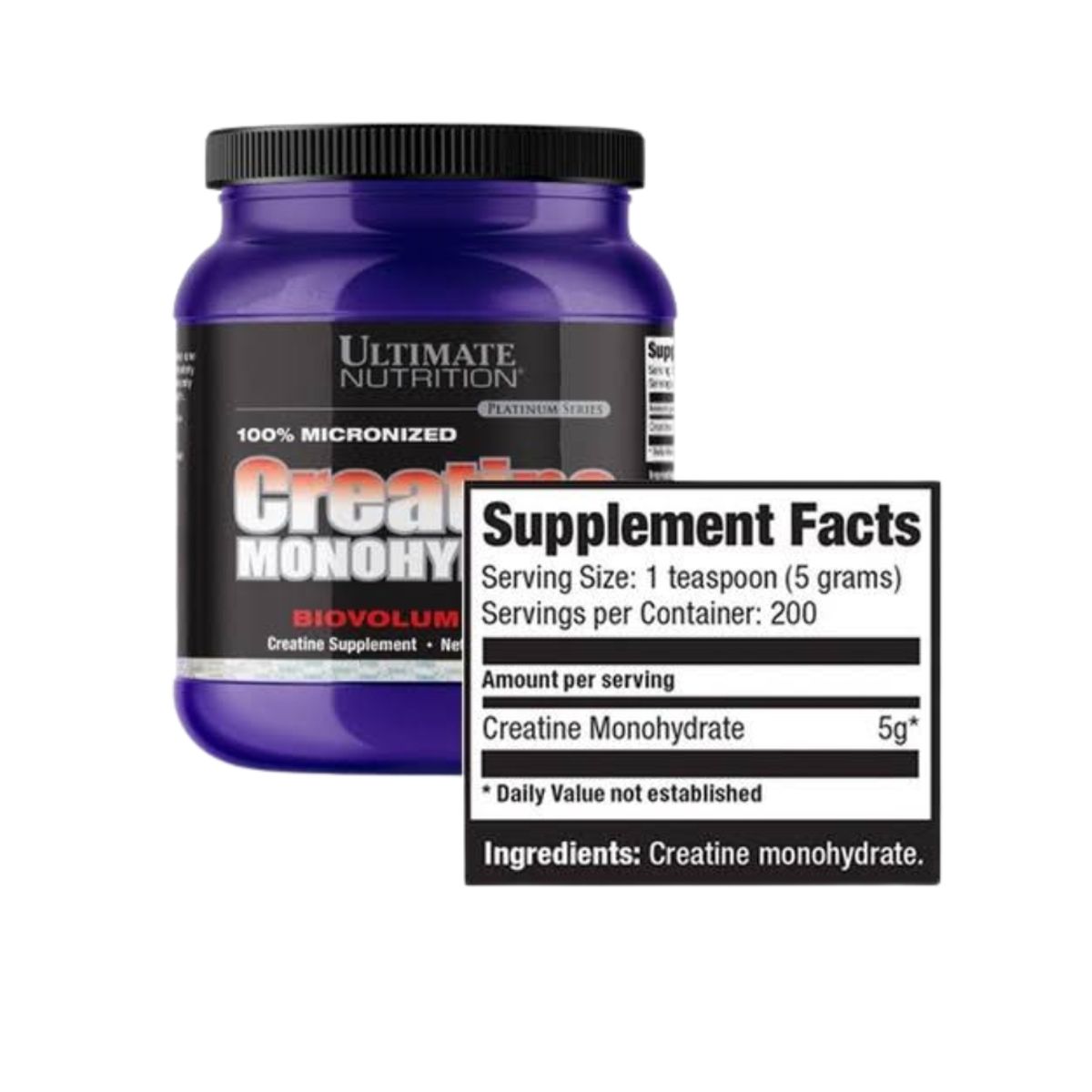 ULTIMATE NUTRITION - Creatina ULTIMATE NUTRITION 1 KG