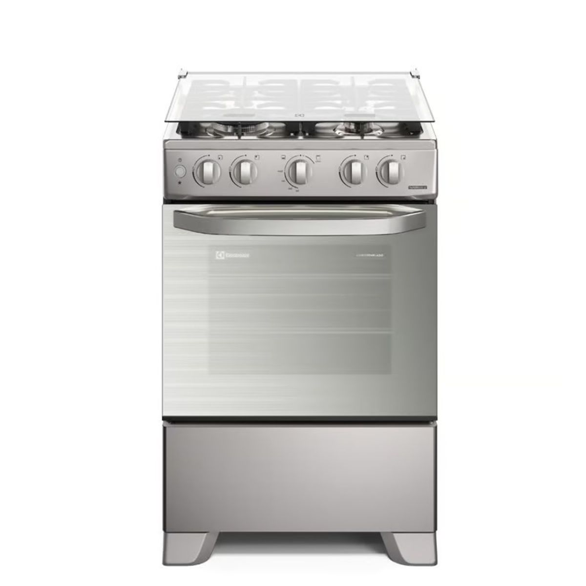 ELECTROLUX - Cocina Electrolux 4 Quemadores Efficient VaporBake y Triple Llama Silver FE4PMR
