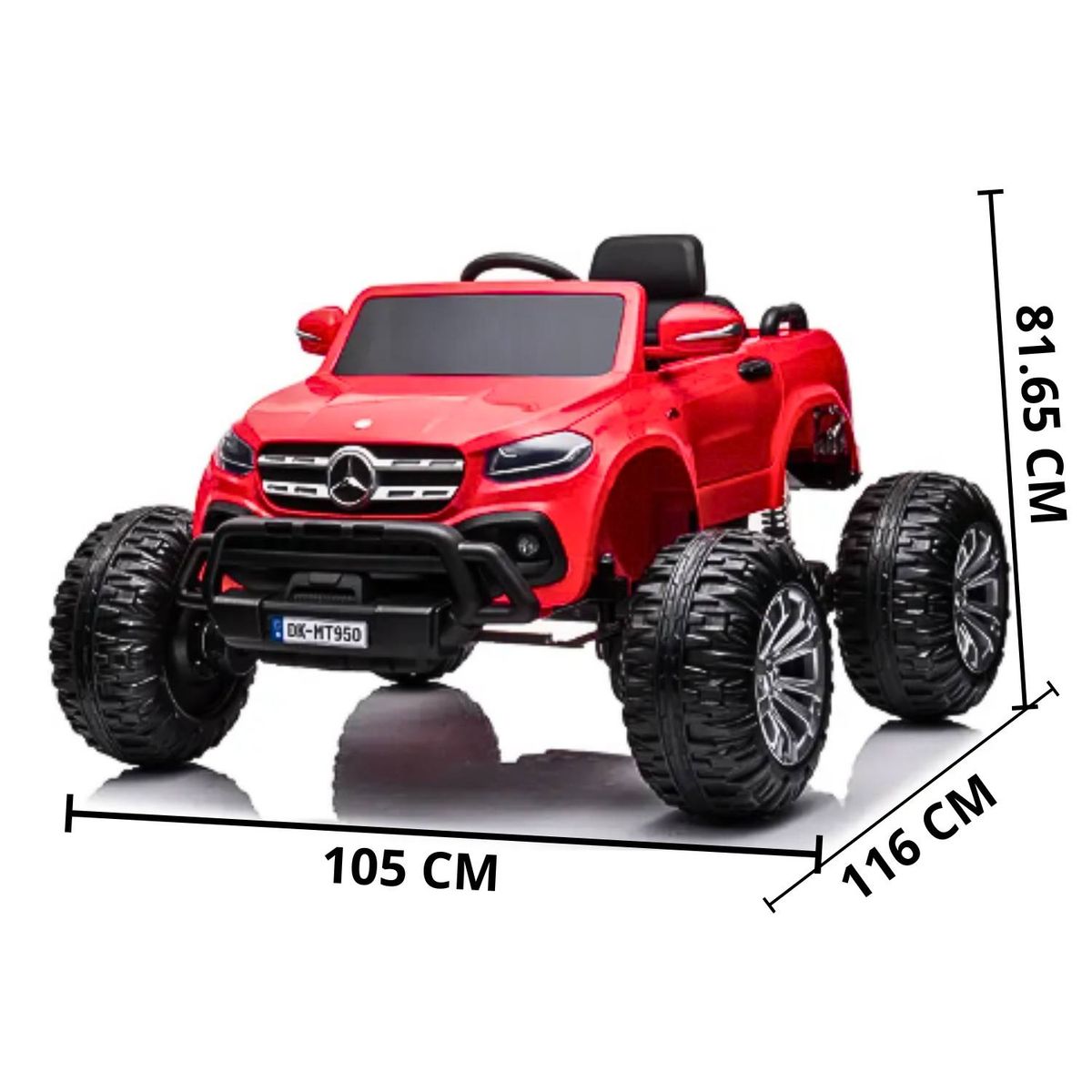 MERCEDES BENZ - Mercedes-Benz X Class Monster Truck MT950 con licencia de 4 motores