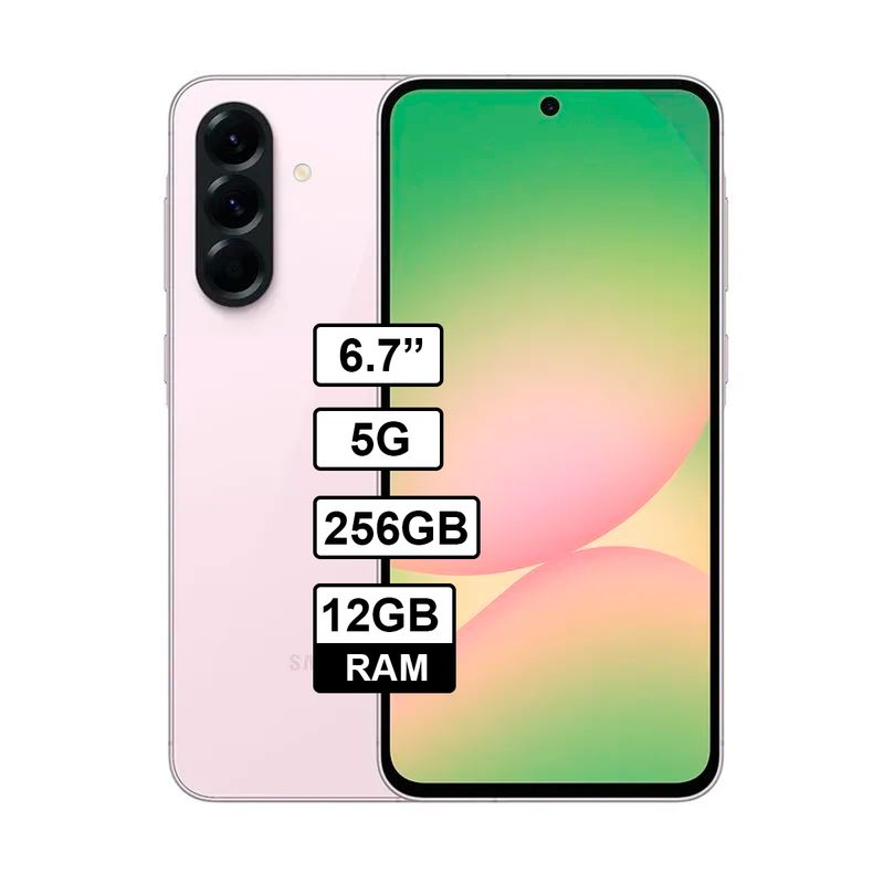 SAMSUNG - Celular Samsung Galaxy A56 5G 12GB RAM 256GB Rosa