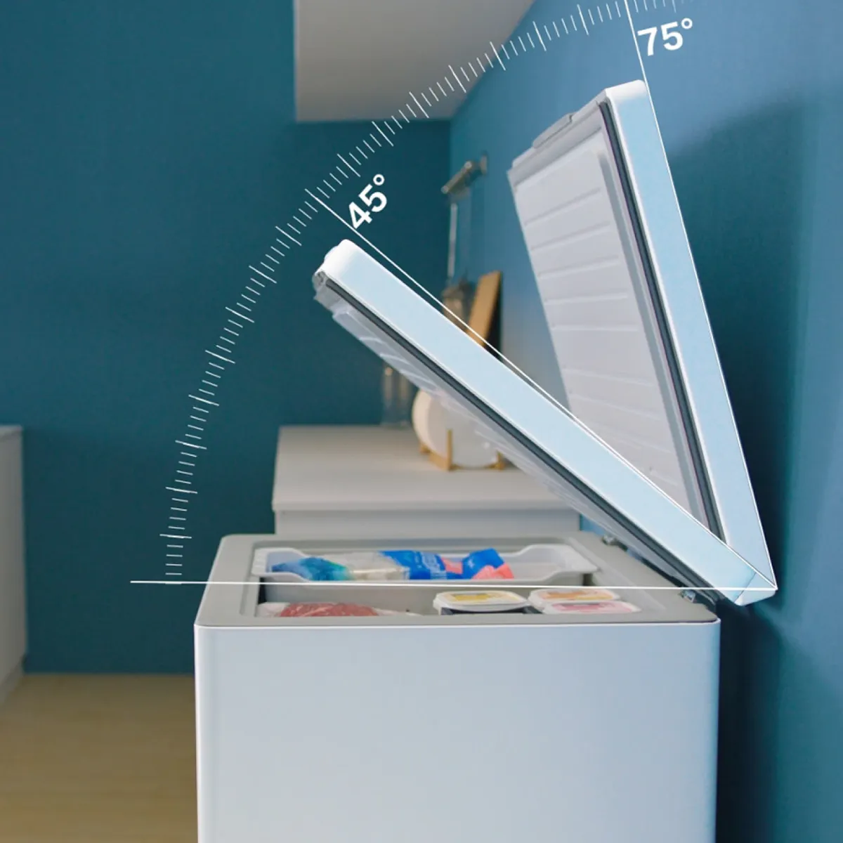 MIDEA - Congeladora Horizontal Triple Función Midea 198 Litros