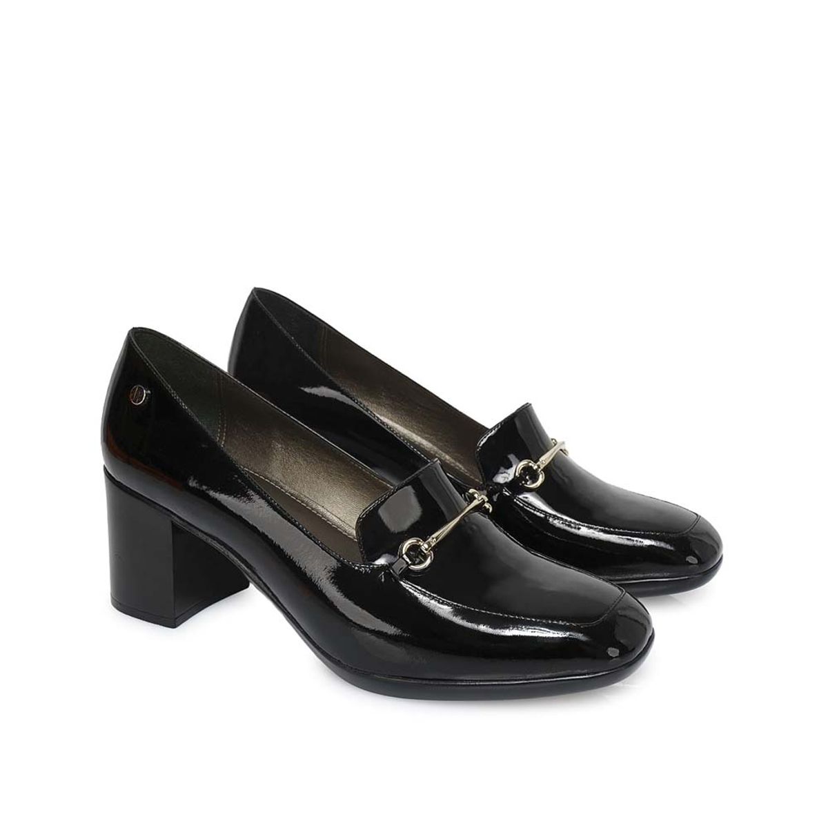 VIALE - Zapato Mocasín Casual DAYA-2516 Negro Viale Cuero