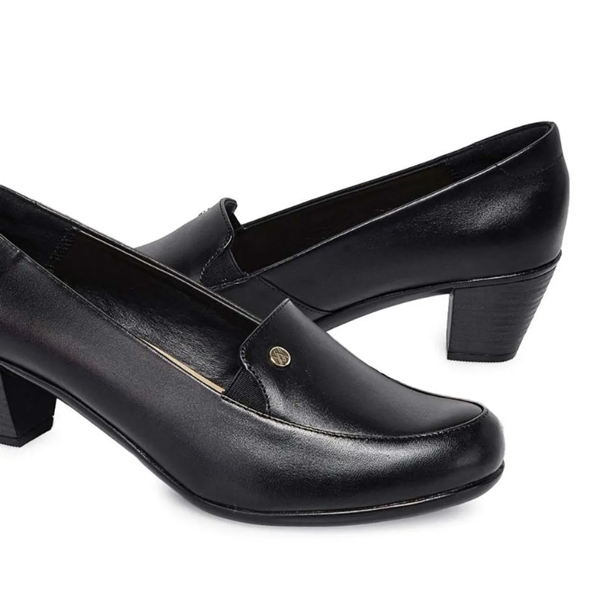 VIALE - Zapato Mocasín Casual DK-2511 Negro Viale Cuero