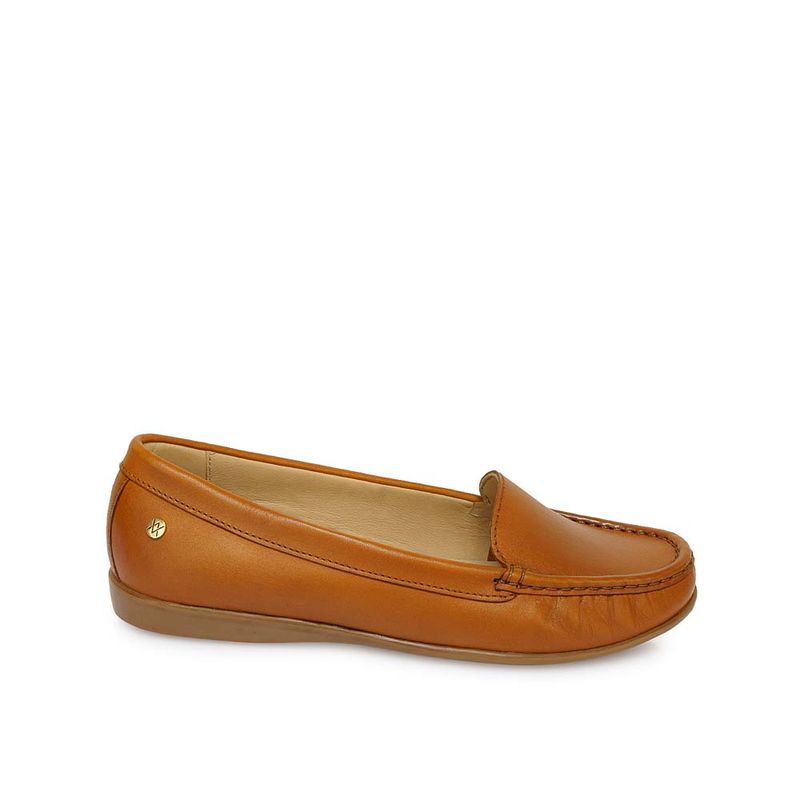 VIALE - Zapato Mocasín Casual FAV-2502 Natural Viale Cuero