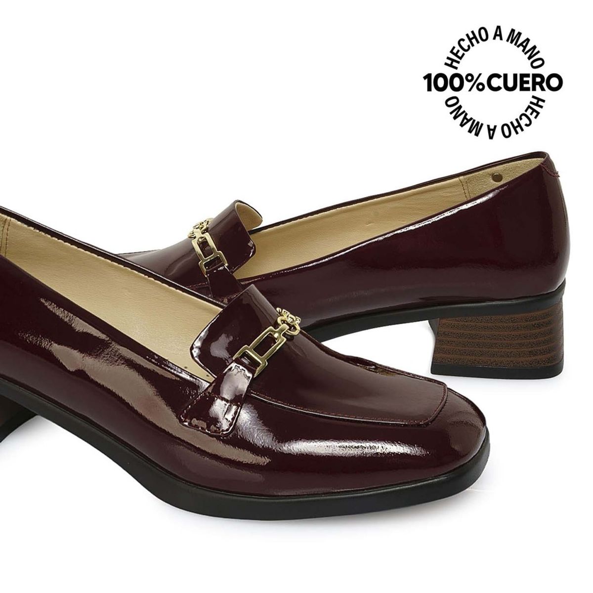 VIALE - Zapato Mocasín Casual TASTE-2520 Cherlaq Viale Cuero