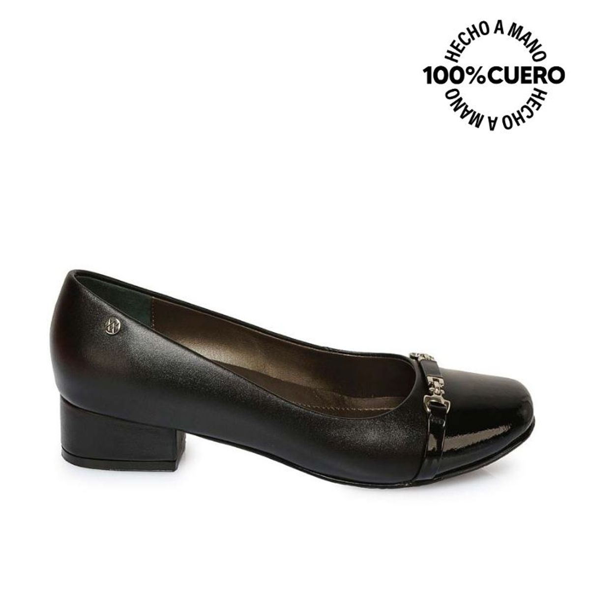 VIALE - Zapato Reina Vestir TATI-2525 Negro Viale Cuero