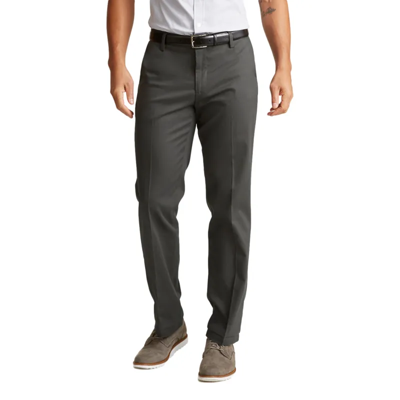 DOCKERS - Pantalón Hombre Signature Khaki Straight Fit Gris Dockers