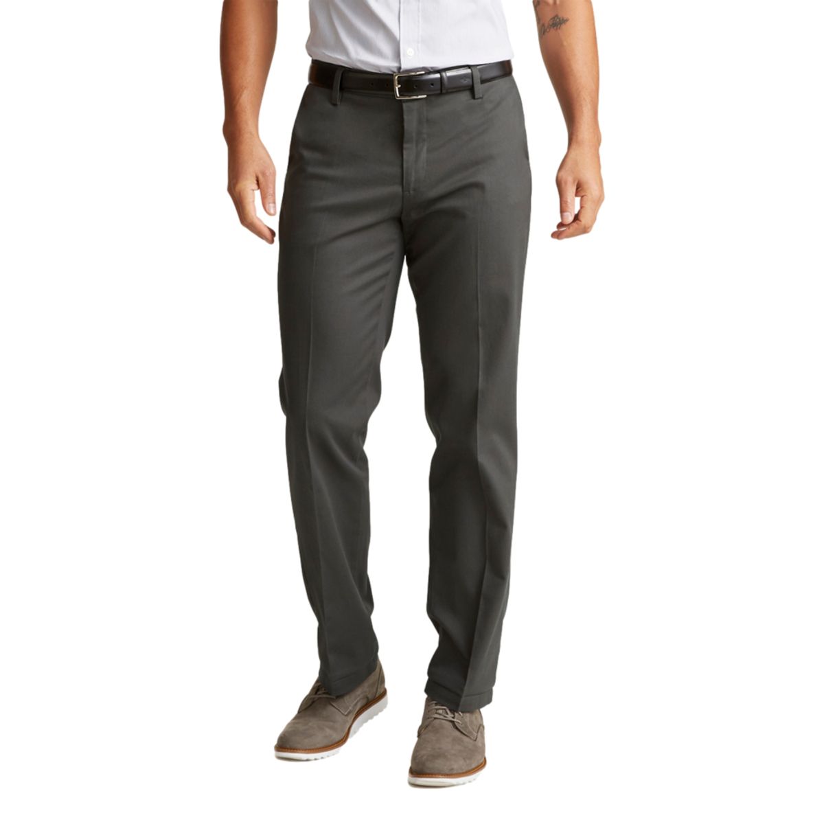 DOCKERS - Pantalón Hombre Signature Khaki Straight Fit Gris Dockers
