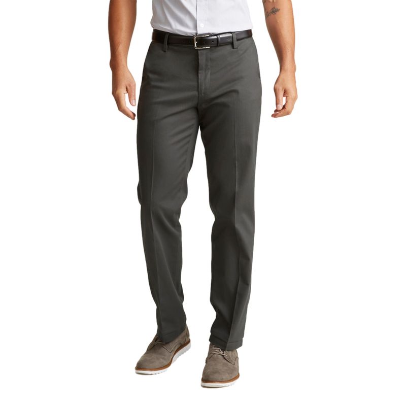 DOCKERS - Pantalón Hombre Signature Khaki Straight Fit Gris Dockers