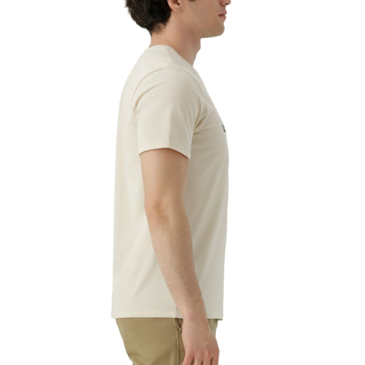 DOCKERS - Polo Hombre Logo Tee Slim Fit Crema Dockers