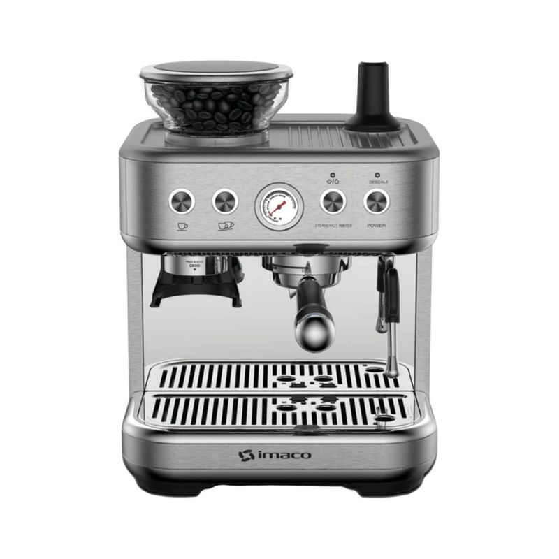 IMACO - Cafetera expresso 15 bares ac/inox c/grinder imaco IECMG1570