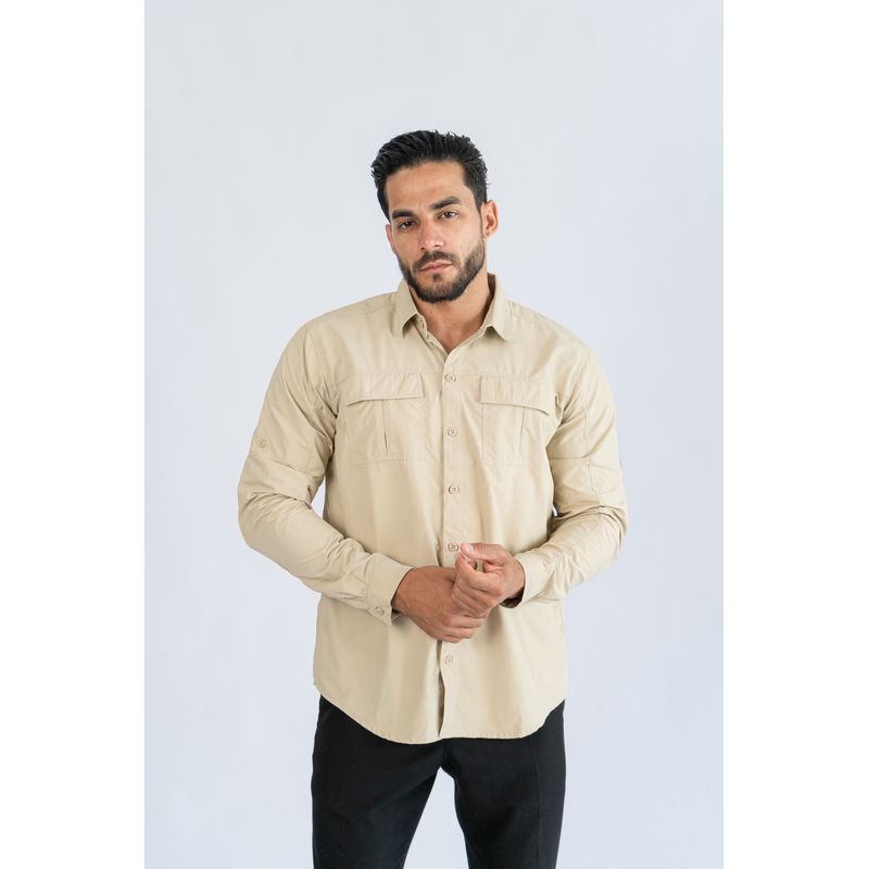 ECOTREK - Camisa Outdoor ECOTREK  con Protección UV