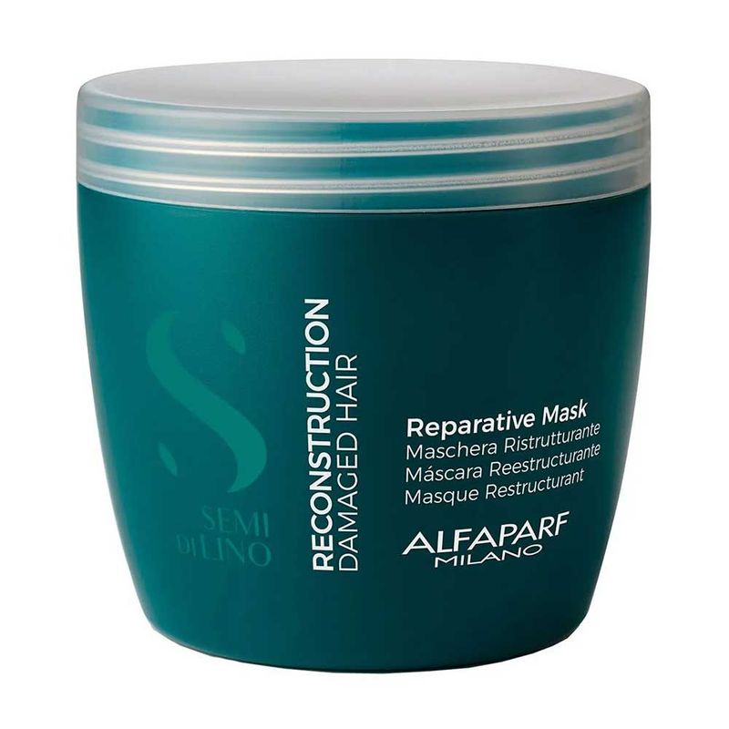 ALFAPARF MILANO - ALFAPARF Semi Di Lino Reparative Mascarilla 500 ml