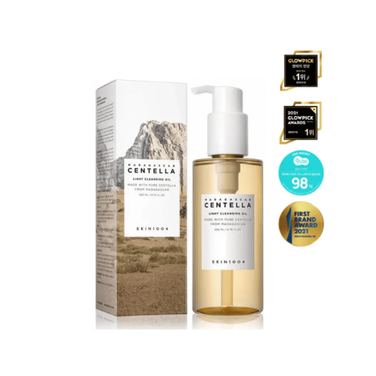 SKIN1004 - Madagascar Centella Light Cleansing Oil Skin1004 200ml Limpiador