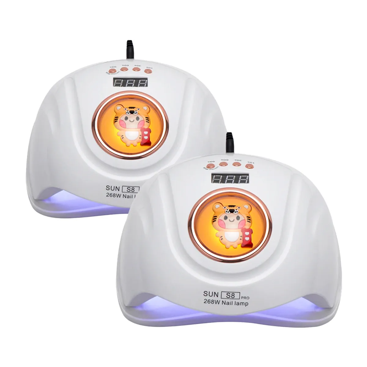 GENERICO - Cabina De Secado Solar LedUv S8 Pro 268W 2 En 1 2Uni