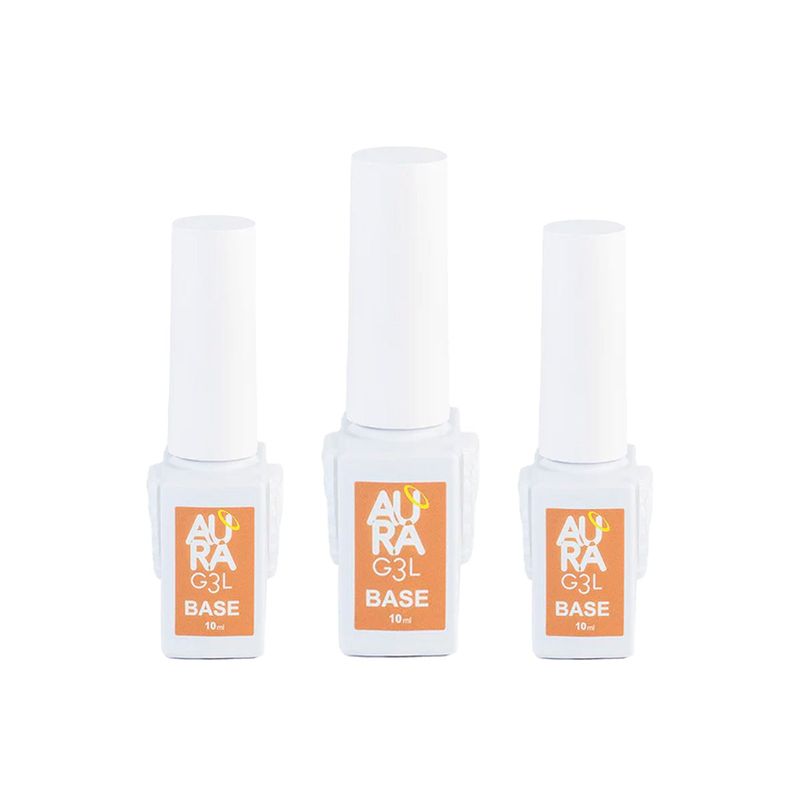 GENERICO - Aura Gel Base 10 ml 3 Unid