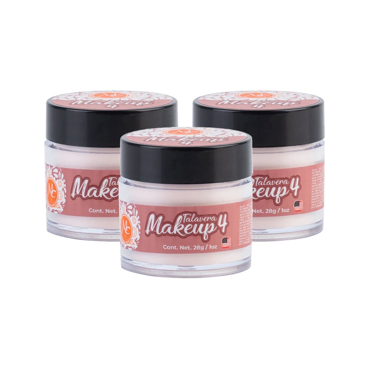 GENERICO - Talavera Make Up 4  Mc Nails 3 Unid