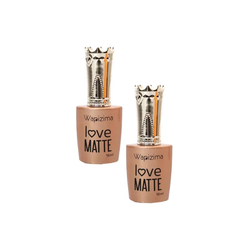 GENERICO - Wapizima Love Top Matte 16ml 2 Unid