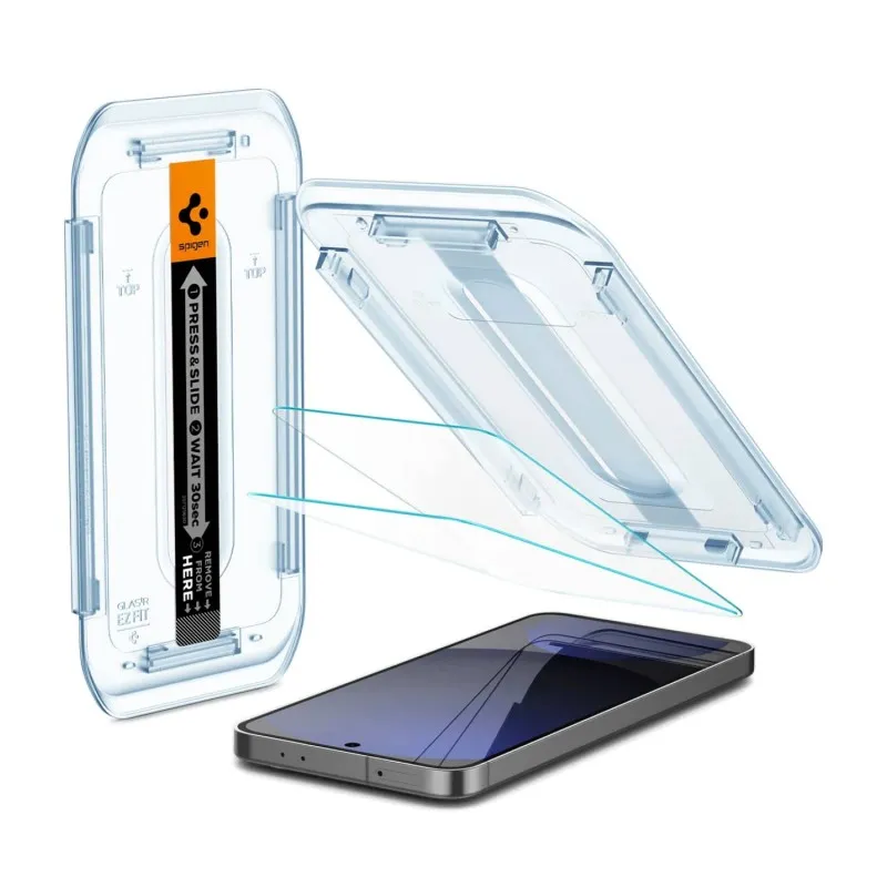 SPIGEN - Protector de pantalla Templado Spigen EZ FIT Para Galaxy S24 FE 2 UND
