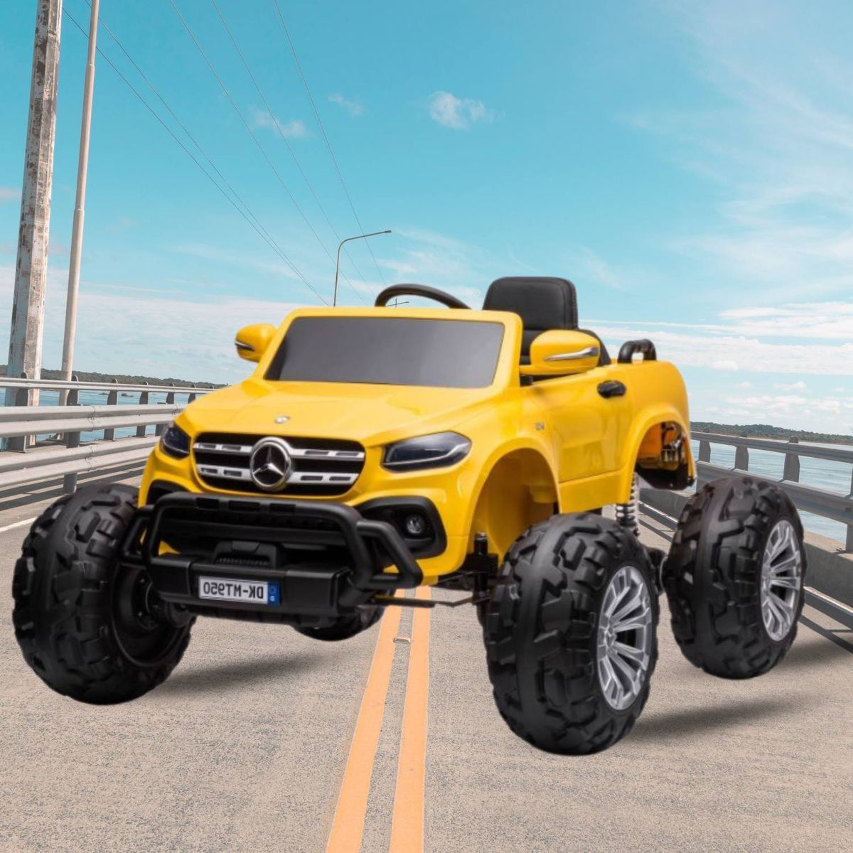 MERCEDES BENZ - Mercedes-Benz X Class Monster Truck MT950 con licencia de 4 motores
