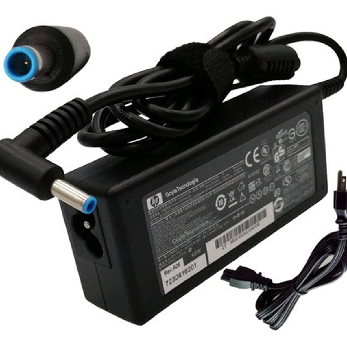 MHP - Cargador Para Laptop HP Punta Azul