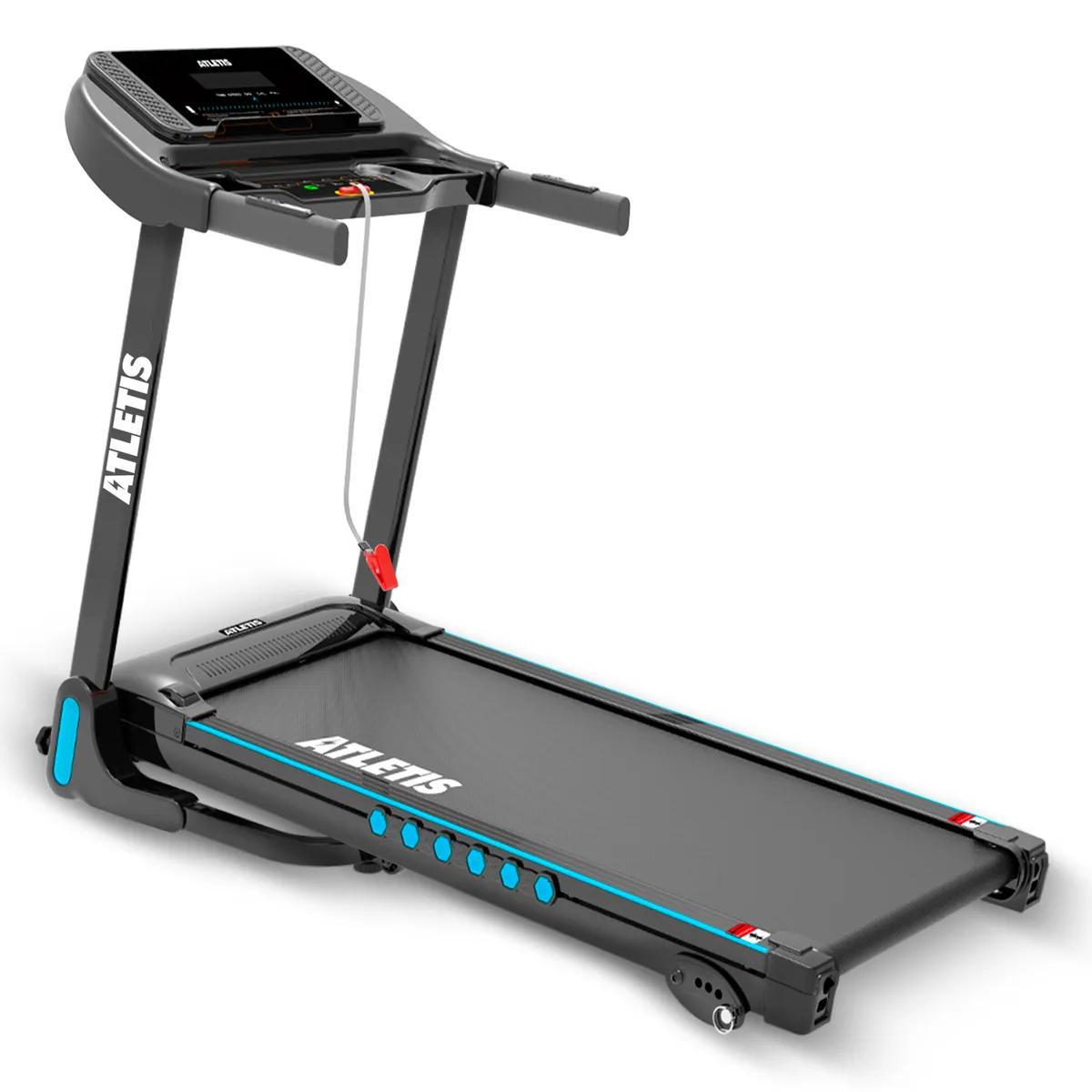 ATLETIS - Trotadora X300 14 Kmh 1.5 HP Inclinación manual Bluetooth