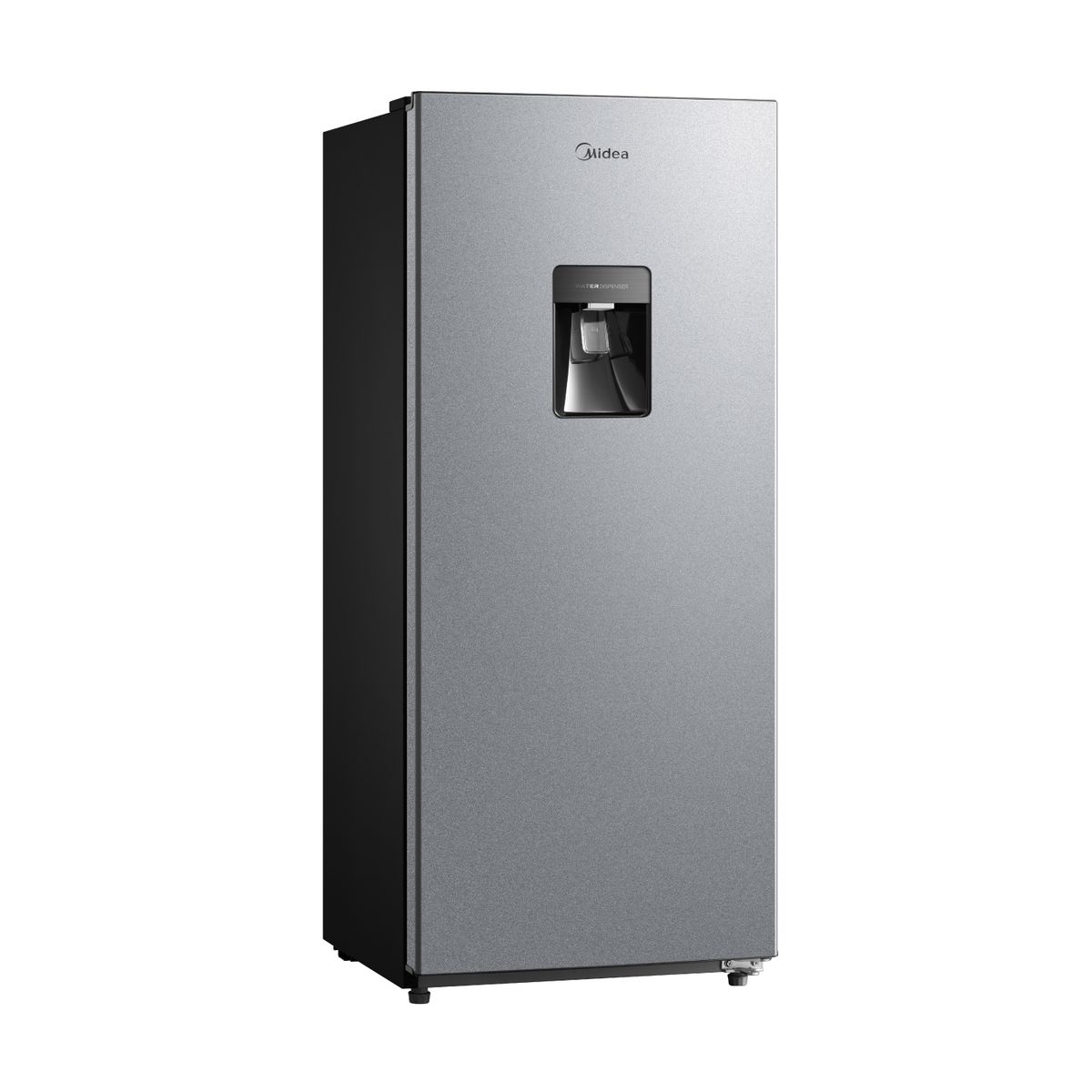 MIDEA - Refrigeradora 1 puerta con Dispensador Midea Low Frost Silver
