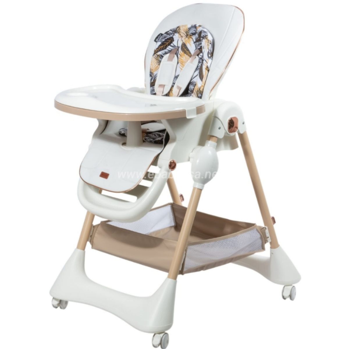 EBABY - Silla de Comer Graduable WROWI BLANCO