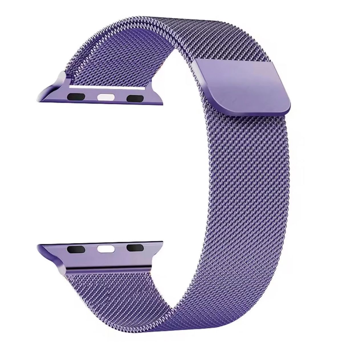 GENERICO - Correa Milanese Imantada Para Apple Watch 42mm Lila