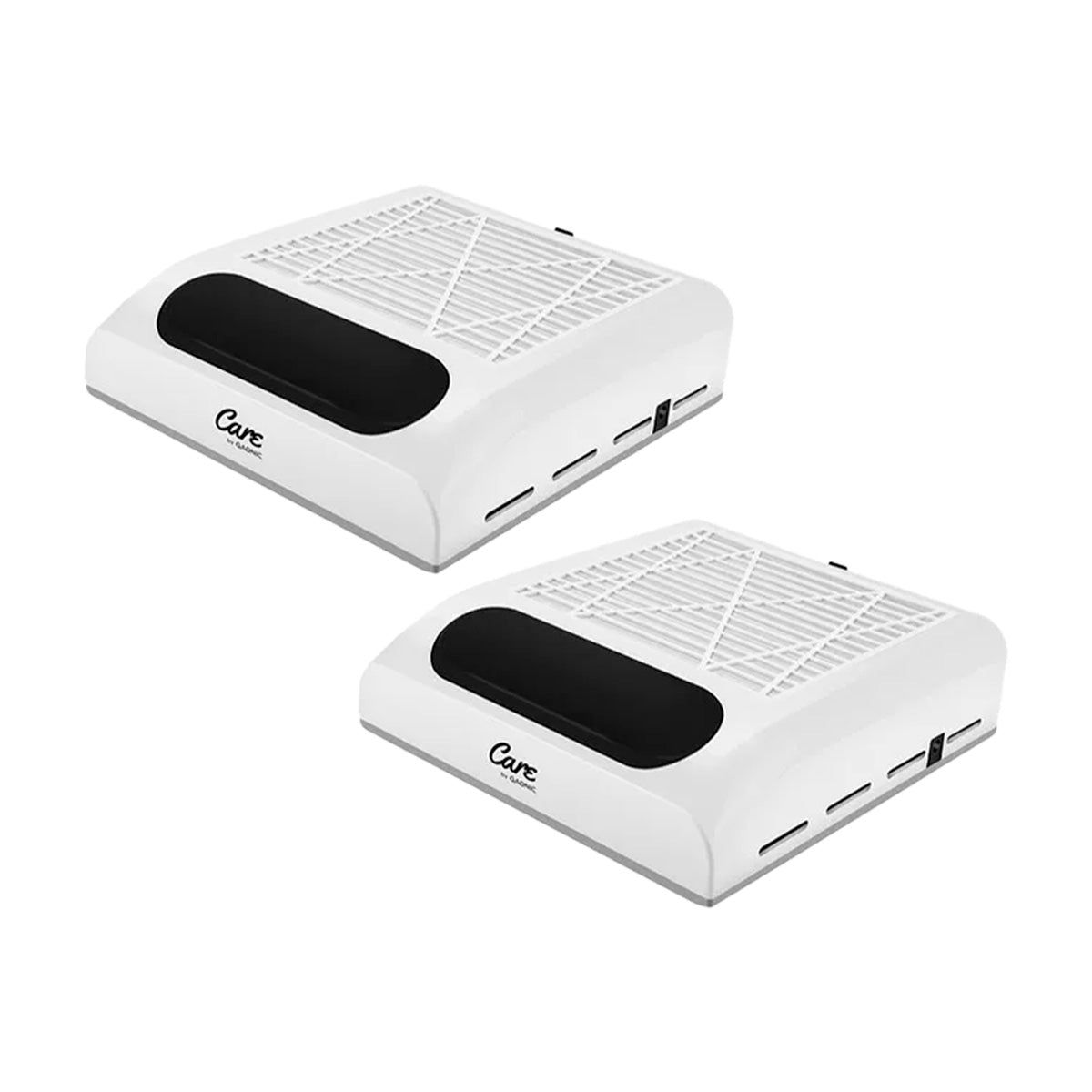 GENERICO - Extractor De Polvo Para Uñas 80W 2Uni