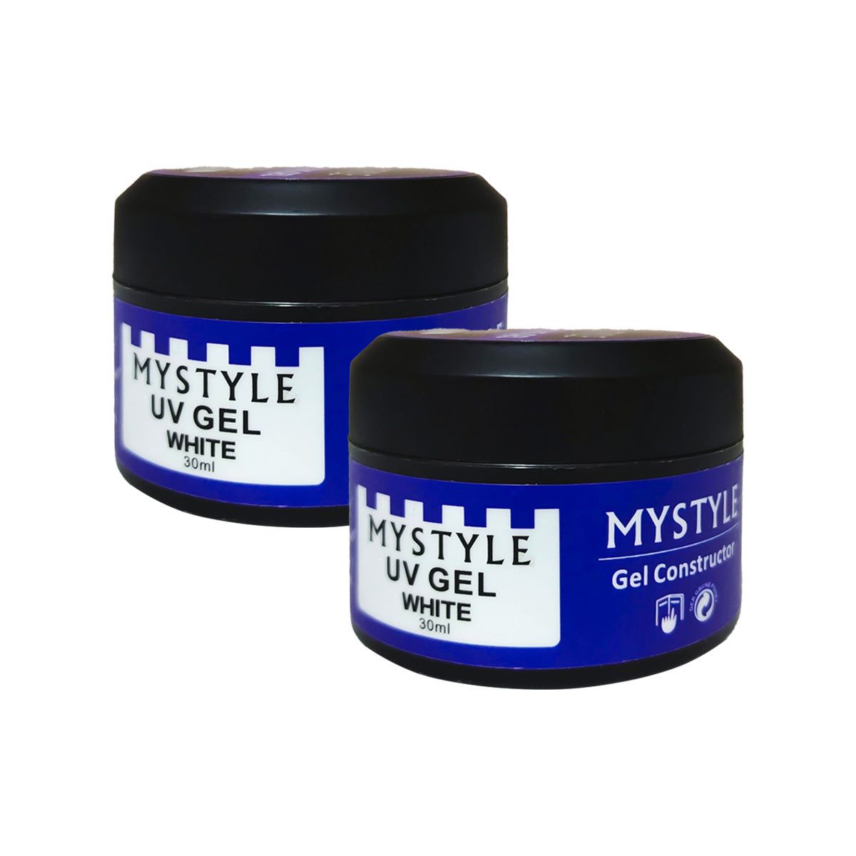 GENERICO - Mystyle Uv Gel White 30Gr 2 Unid