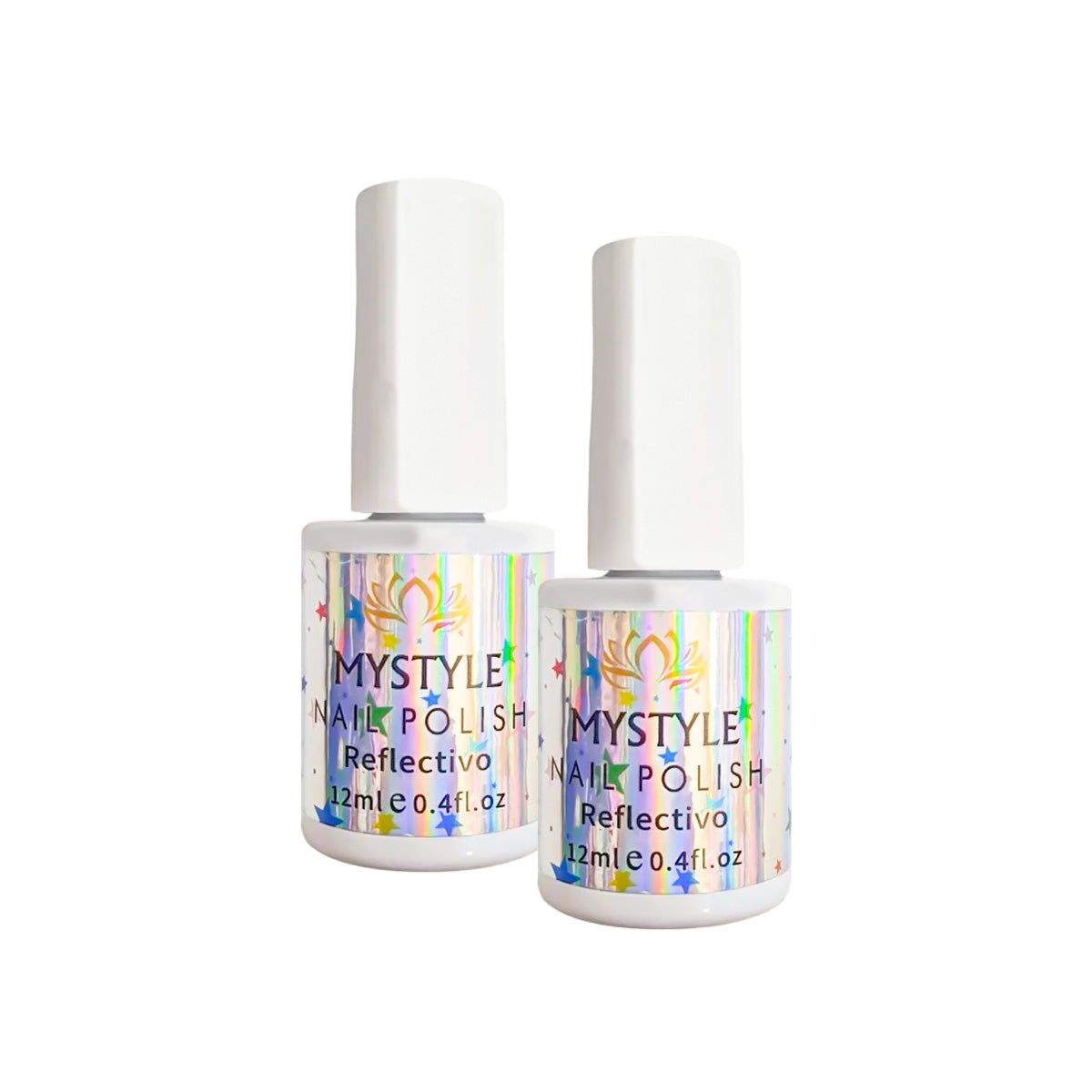 GENERICO - Mystyle Esmalte Efecto Reflectivo 12ml 2 Unid