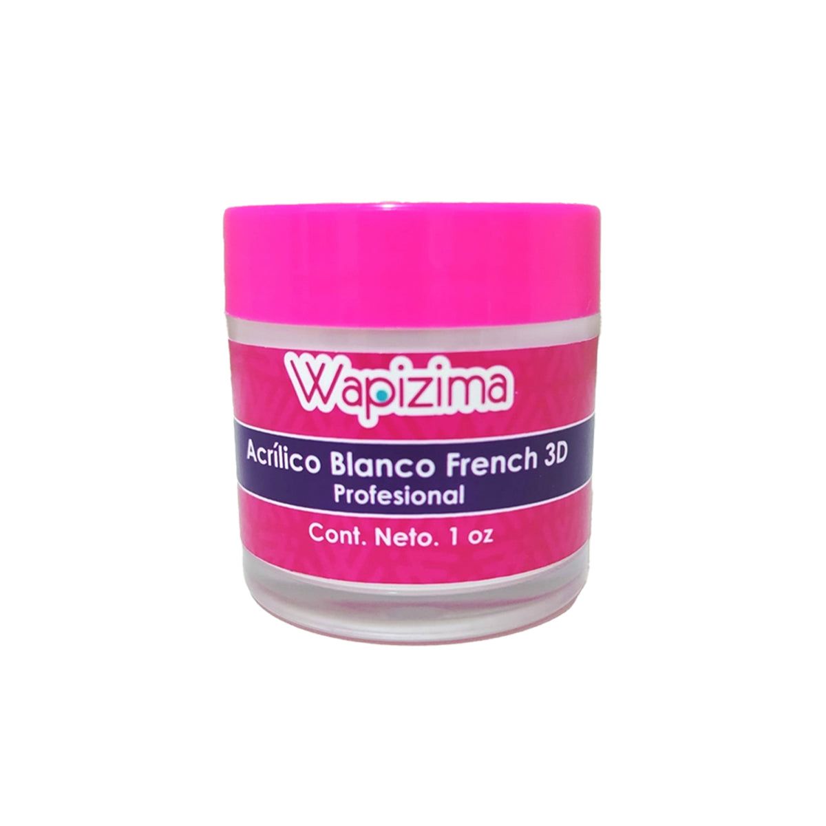 GENERICO - Wapizima Polvo Acrilico Blanco French 1Oz