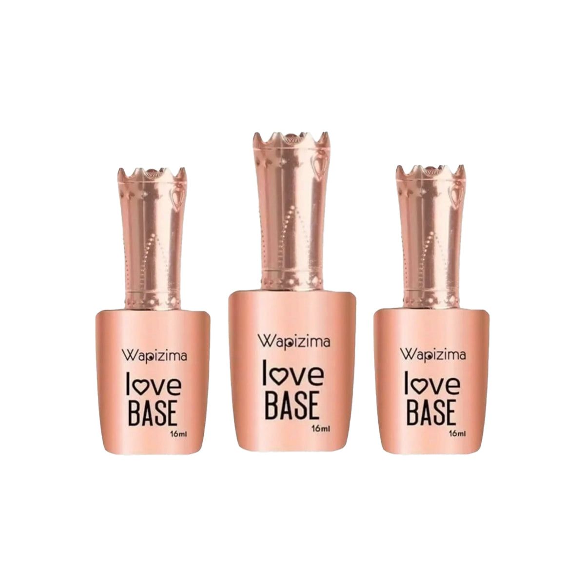 GENERICO - Wapizima Love Base Coat 16ml 3 Unid